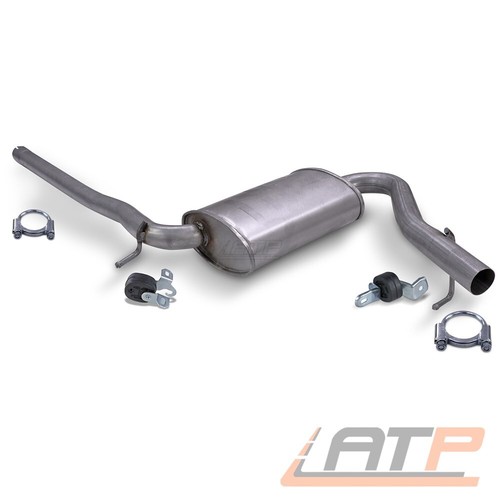 Mittelschalldämpfer für audi - mittelschalldÄmpfer,