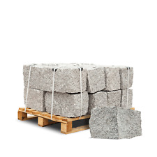 Palette 1000 kg Granit Mauersteine 40×25×25 cm – Randsteine | Garten Bord Natur