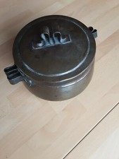 Kessel Antik Handarbeit alter unbekannt Kupfer Schale Feuertopf Blumentopf 990 g