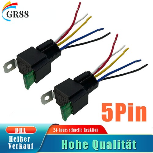 Mini schließer relais 12v 30a - relais,