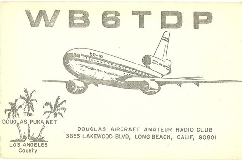 Vintage amateurfunk qsl karte - vintage,