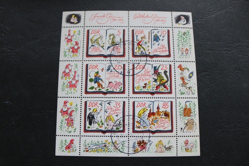 Briefmarken ddr kleinbogen - briefmarken, ddr,