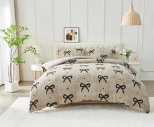 Schleife Bettbezug Weich Luxus