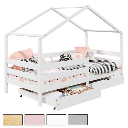 Hausbett kinderbett 90x190 - kinderbett, cm