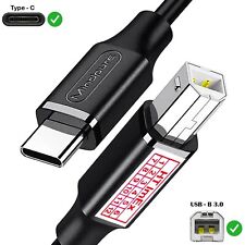 USB-C to USB B 2.0 Scanner Druckerkabel HP Photosmart B209a, C5280, C4344, D6160