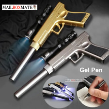 Neuheit Waffenstift Kunststoff Gewehrform Gelstift mit Licht Kinder Geschenk Spielzeug Schreibwaren