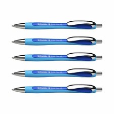 Kugelschreiber Schneider Slider Rave XB - 5er-Set blau