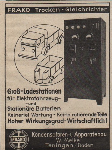 Teningen werbung 1940 frako - teningen,,