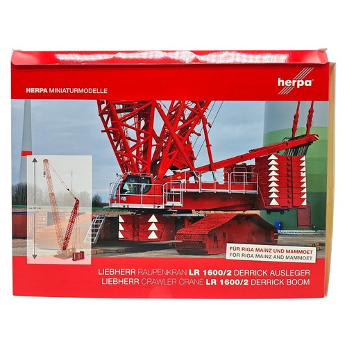 Herpa liebherr raupenkran - 1:87,