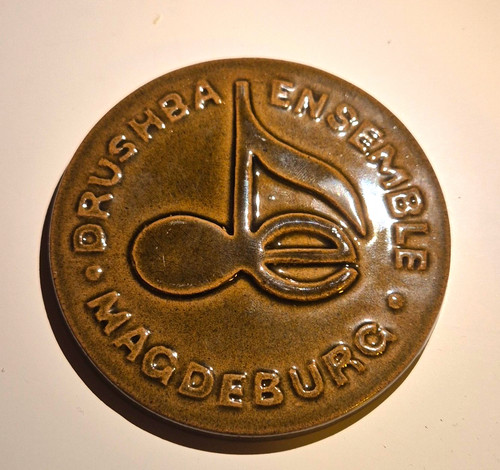 Ddr medaille plakette - ddr, medaille/plakette