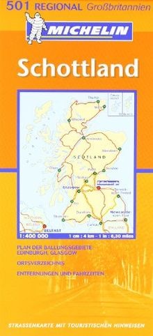 Schottland michelin - schottland, (michelin