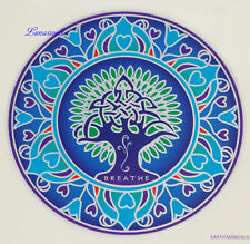 FENG SHUI Fenstersticker Fensterbild Earth Mandala 14 cm