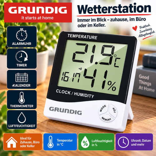 Grundig wetterstation digital - grundig,