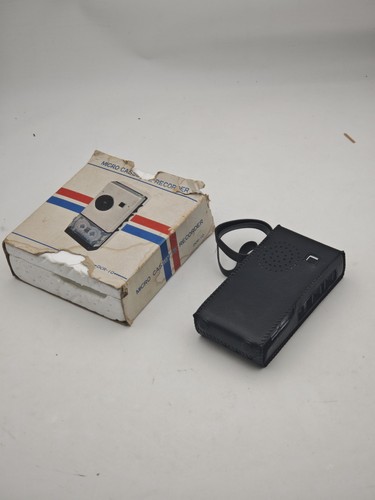 Vintage microcassette recorder - vintage,