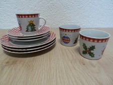 3 Kaffeegedecke Tasse Teller
