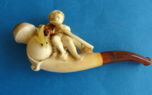 Antike meerschaum pfeife - meerschaum,