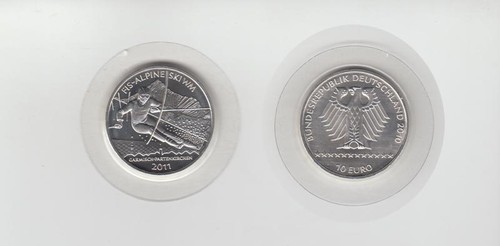Silbermünze euro - 10,