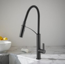 DEANTE Küchenarmatur Gerbera Spültischarmatur mit ausziehbarem Auslauf black