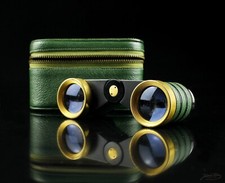 Sammlerobjekt Opernglas DDR ROW grün Fernglas Sammler Deko