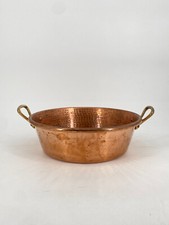 * MAUVIEL 1830 KUPFER MARMELADENTOPF 38CM SCHALE BRONZE FRANCE