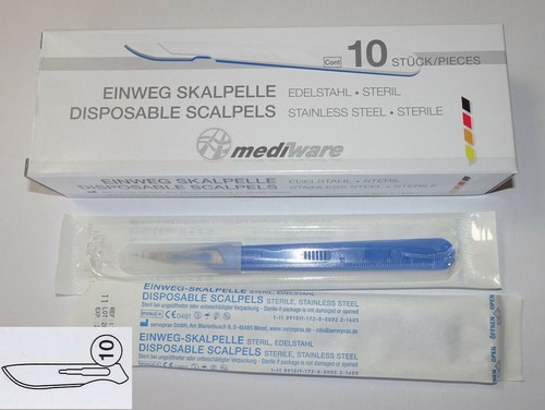 Einmalskalpelle skalpell - 10,