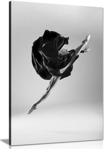 Springende ballerina - springende,