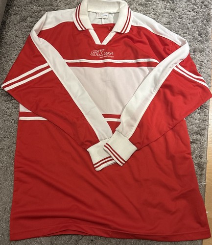 Trikot weiß rot langarm - trikot,