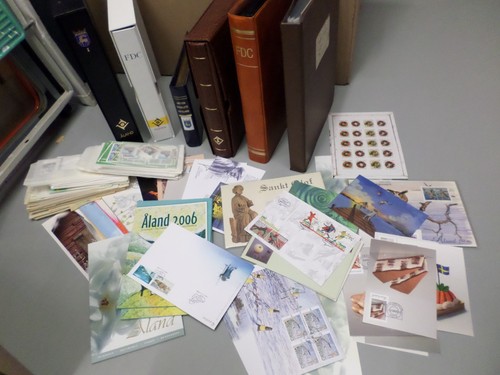 Konvolut åland briefmarken - -,