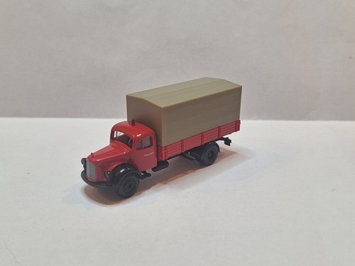 Brekina feuerwehr lkw oldtimer - feuerwehr,