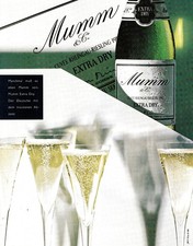 3w28737/ Alte Reklame aus 1988  – Sekt Mumm