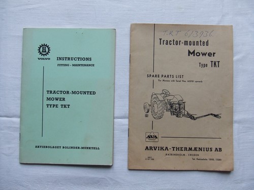 Tractor mounted mower type - tractor,