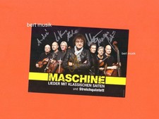 Dieter MASCHINE Birr Autogrammkarte LIEDER MIT KLASSISCHEN SAITEN Ostrock PUHDYS