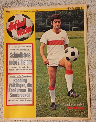 Fußball woche 1972 - fußball,