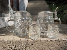2 BMF Glas Schnapsbecher  und