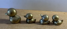 4 Alte Messing Ente - Sammler
