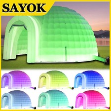 Aufblasbares Iglu-Kuppelzelt Aufblasbares Partyzelt für Firmenfeiern Hochzeiten