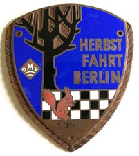 Plakette Herbstfahrt Berlin