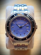 Nautec No Limit - Automatikuhr, Taucheruhr, 30 ATM  (300m), Heliumventil.