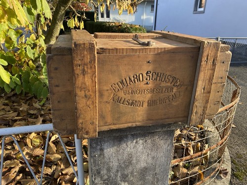 Antike weinkiste weingut - weinkiste,