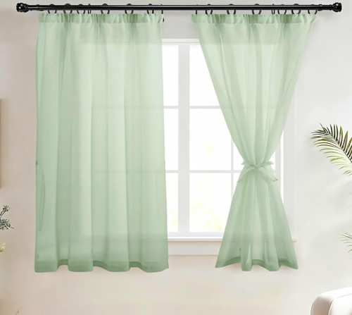 Gardinen set für fenster - 2x,