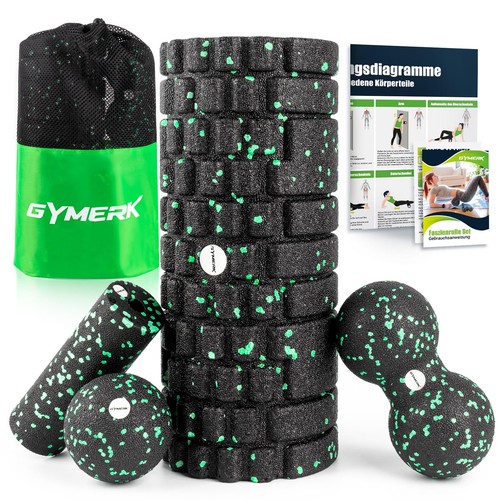 Faszienrolle set yoga - faszienrolle,