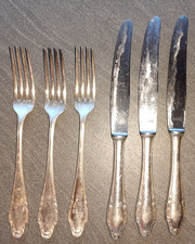 Altes Wellner Besteck für 3