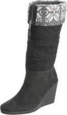No Name Choco Ski Botte Damen Stiefel Hohe Stiefel, Grau, EUR 40