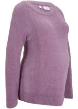 Umstandspullover Gr. 36/38 Mattlavendel Damen Langarm Pullover Neu