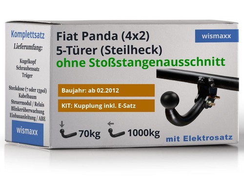 Anhängerkupplung starr für - anhÄngerkupplung,