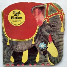 Happy Figurenbuch - Nr. 5 - Puri, der Elefant - Delphin Verlag - Umrissbuch