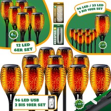 KESSER® Gartenfackel Set