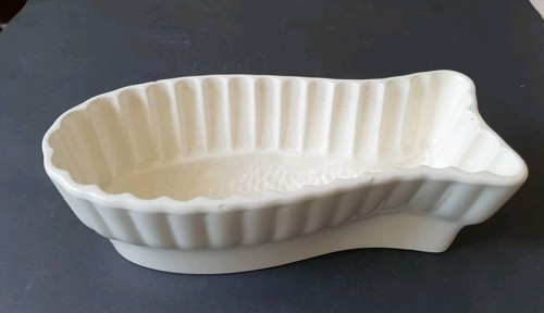 Alte keramik backform weiss - alte,
