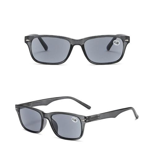 Grau getönt lesebrille - grau,