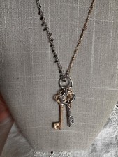 ZARA lange Kette mit Key Charm